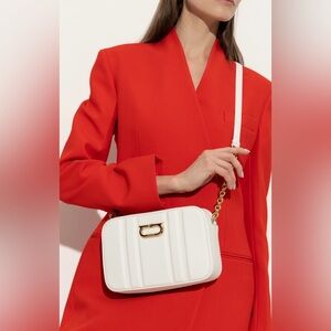 Salvatore Ferragamo White Crossbody Bag